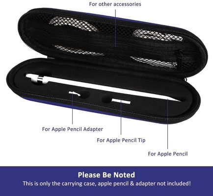 Étui à crayons en EVA imperméable, coque rigide de protection antichoc, design élégant avec doublure en velours et taille personnalisée pour le bureau