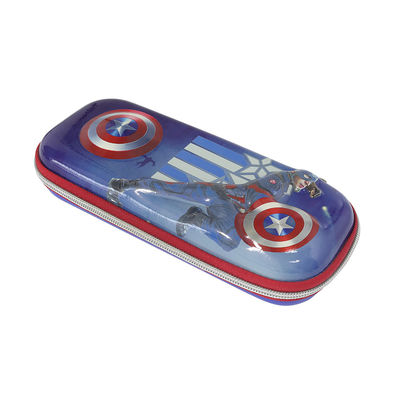 Les étudiants EVA Hard Shell Pencil Case d'école 3mm se sont sentis écologiques