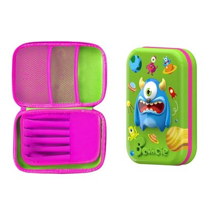 OEM gravant EVA Pencil Case en refief