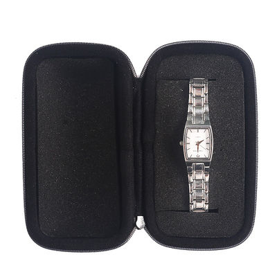 Tirette simple de luxe en cuir portative d'EVA Watch Case 14.5*8*6 cm