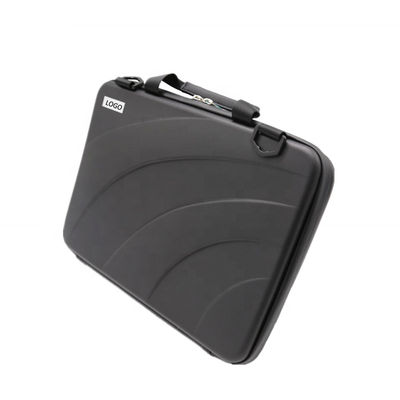 Étui pour ordinateur portable en cuir en PU noir pour Macbook Air EVA