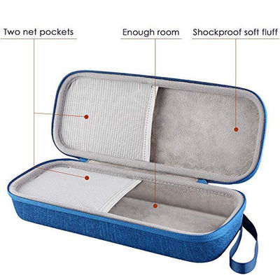Kit de premiers soins de qualité médicale étanche à choc étanche à l'eau étui protecteur EVA avec fermeture à glissière et maillage rembourrée intérieur pour stéthoscope