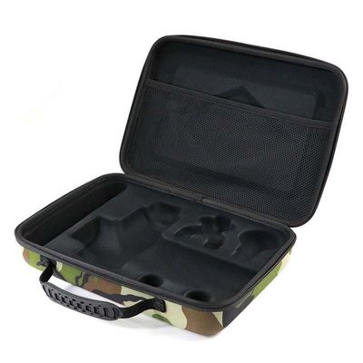 Couleur de camouflage EVA Casse de transport à haute tension avec poignée de câble EVA Masseur musculaire