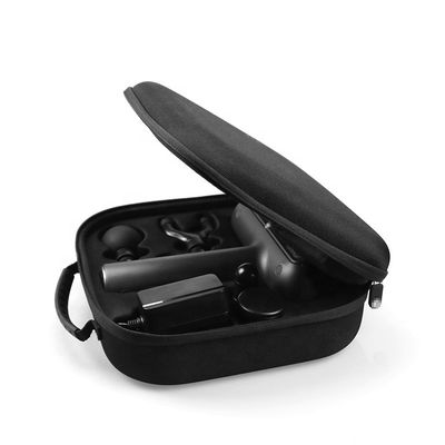 Logo EVA Massage Gun Carrying Case de impression en soie noir cogne la preuve