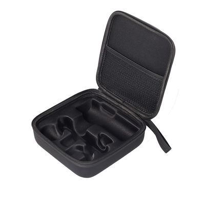 Étui de protection pour pistolet de massage en matériau Eva moulé et élasthanne avec plusieurs méthodes d'impression et logo privé