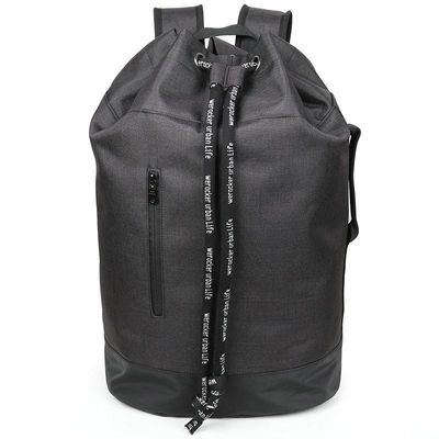 OEM ODM 210D Nylon Stylish Sac à dos portable étanche à l'eau pour les collèges Sac à dos étanche à la corde à tirer Sac à dos fermé à la corde de coton fermé