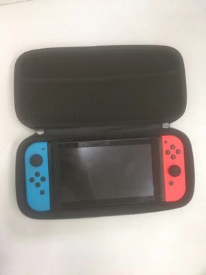 Unité centrale EVA Travel Case Dustproof en cuir de velours de jeux de commutateur de Nintendo