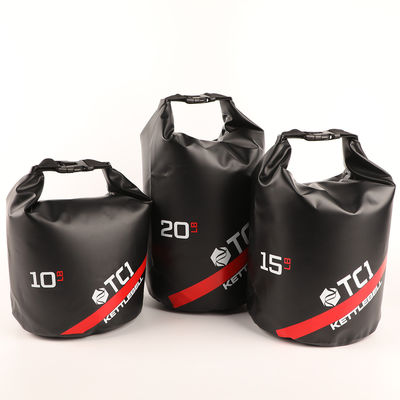 Sac imperméable de sac à dos de plage de bâche de PVC avec la fermeture de boucle