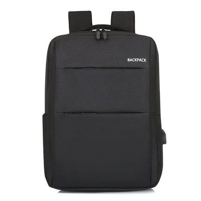 Sac à dos imperméable en nylon facultatif à ordinateur portable de 4 couleurs avec le chargeur d'USB