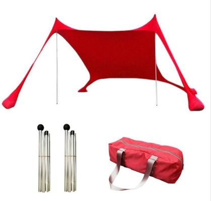 Tente extérieure de plage de parasol d'UPF 50+ 180GSM Lycra