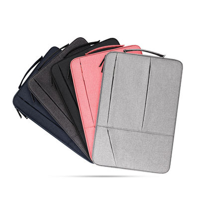 Housse d'ordinateur portable EVA imperméable antichoc en polyester 600D, taille personnalisée, matériau néoprène avec poche zippée pour MacBook Air 13 pouces