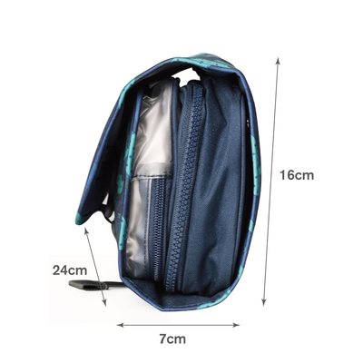 Organisateur accrochant Hygiene Kit With Hook Accessories de sac de maquillage d'article de toilette de voyage