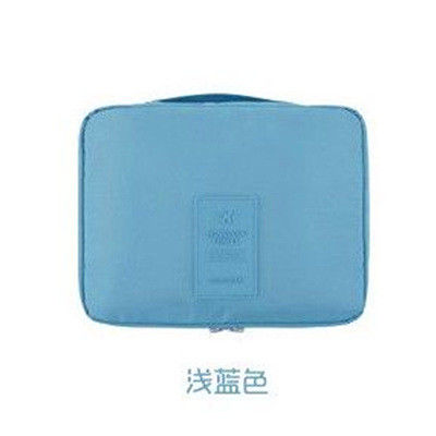 Sac de rangement cosmétique imperméable multifonctionnel portable organisateur de maquillage de voyage pochette couleur taille et logo personnalisables disponibles