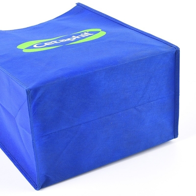 Non sacs à provisions réutilisables de textile tissé Tote Grocery Bag 100-160gsm