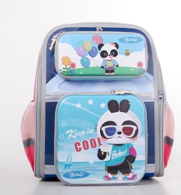 Sacs d'école en plastique détachables d'EVA DIY de sac à dos de polyester de la tirette 600D d'échange pour Chilrden